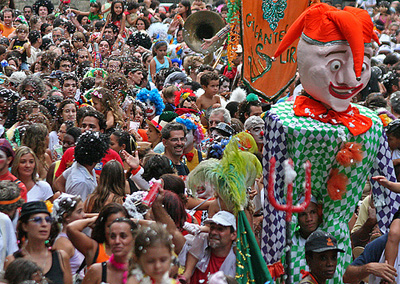 bloco de carnaval Gigantes da Lira