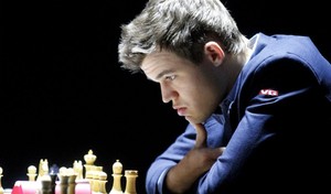 E no final da partida, os deuses colocaram Carlsen!