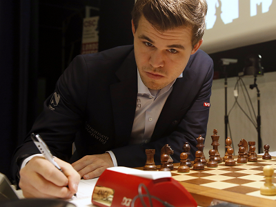 Lenda do xadrez, Magnus Carlsen acerta hero call com último par