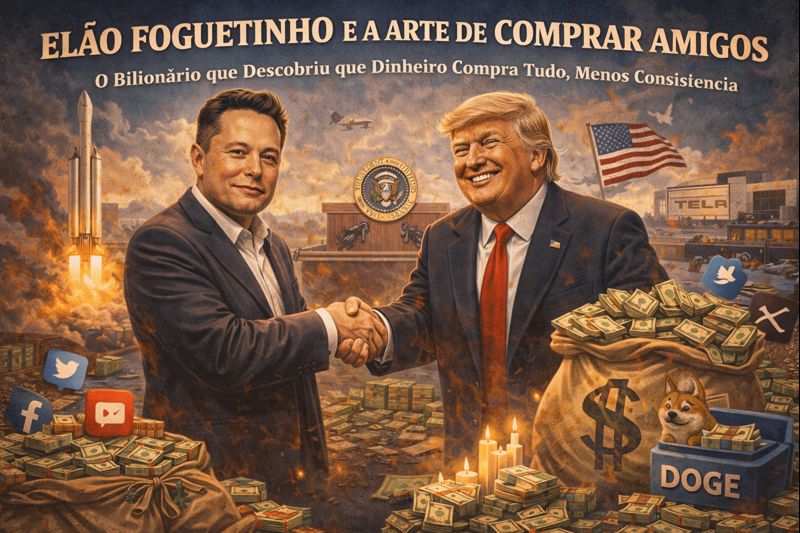 Elão Foguetinho e a Arte de Comprar Amigos